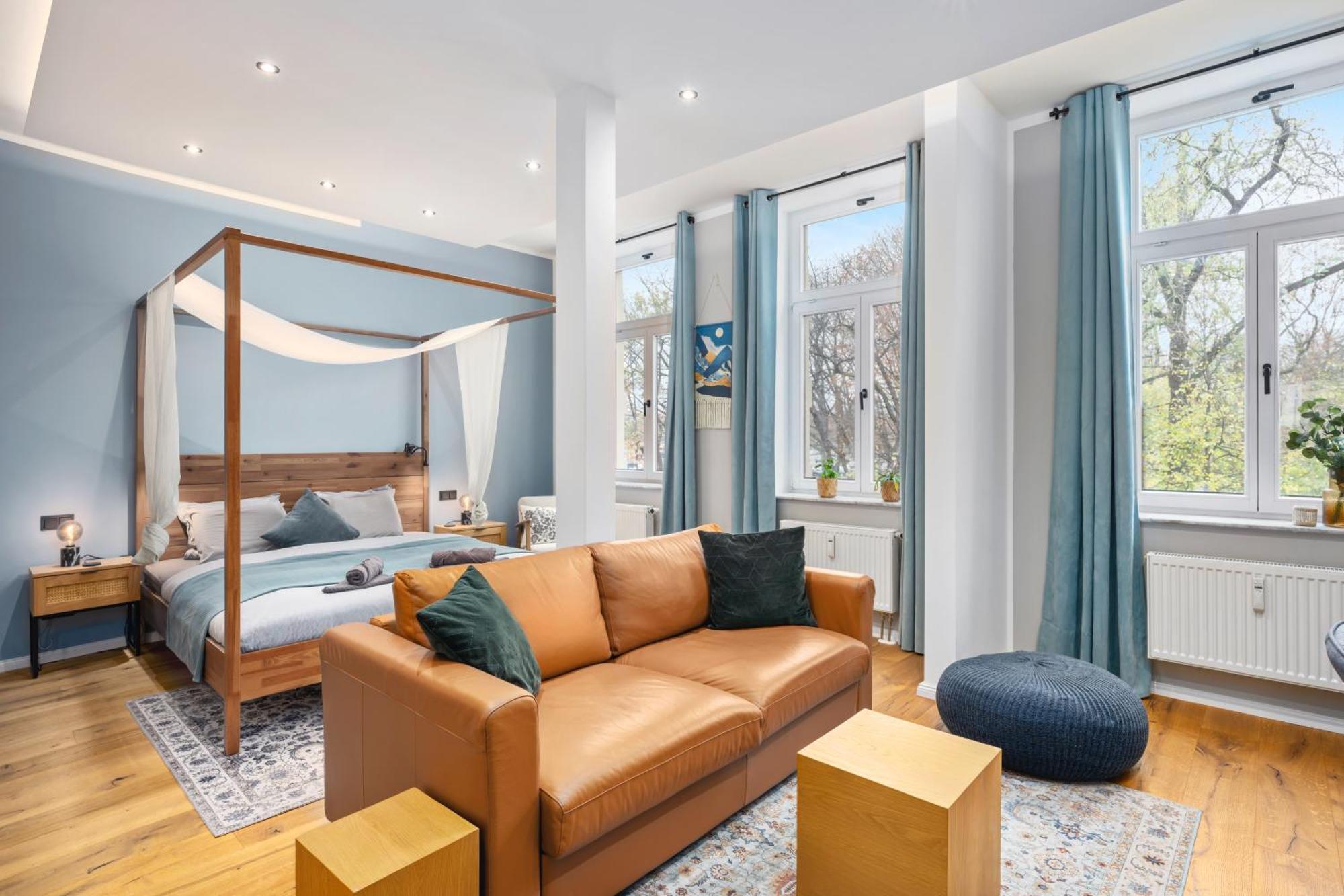 Edler Wohnraum Luxurioeses Stadtstudio Mit Balkon, Kaffeevollautomat & Klima Цвиккау Экстерьер фото